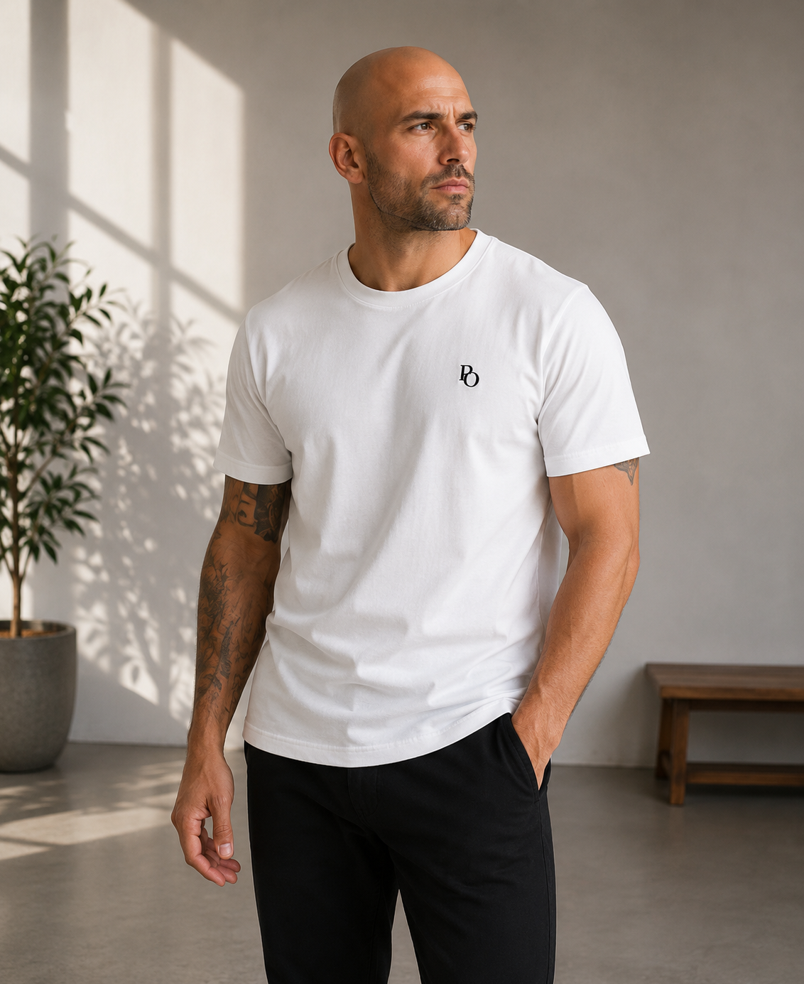 PO Essential Tee - White