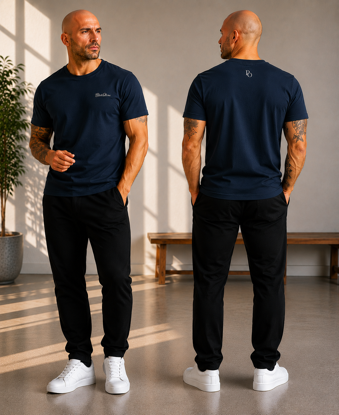 Patrick Oliver Signature Tee – Dark