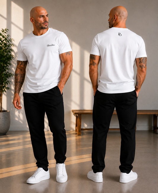 Patrick Oliver Signature Tee – White